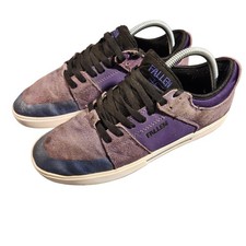 Fallen Shoes Mens Size 8 Purple Black Trooper Skateboarding Sneakers FMM1ZA11