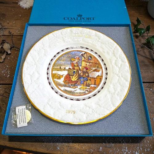 Coalport christmas morning - coalport,
