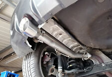 Rear silencer delete pipe for Nissan Juke Nismo RS ( 2wd ) - 4" slash cut