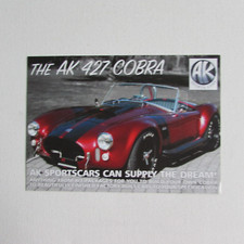AK 427 and AK 427 Cobra Postcard Brochure (AC Cobra Replica)
