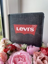 Levi’s Black Denim Effect Men’s Wallet