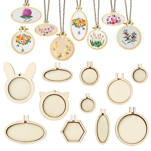 Mini wooden cross stitch - mini,