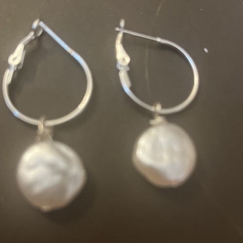 Freshwater 15mm disc pearl - disc,