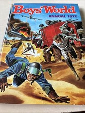 BOYS' WORLD ANNUAL 1972 -