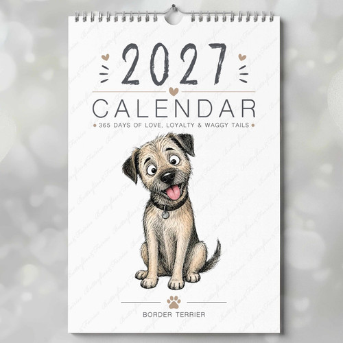 Border terrier 2027 - terrier, a4