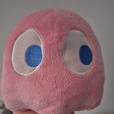 Pinky Pink Ghost Pac Man Plush