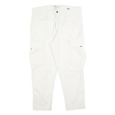 ZARA Mens Cotton Blend White