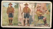 Tobacco Card, Ogdens, BOY SCOUTS, 2nd Series 1912 Blue Back, Scouts Drill, #54