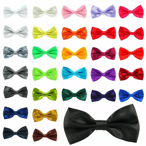 Kids plain bow tie children - plain,
