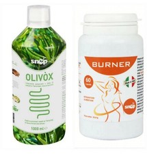 Olivox 1 bottle + Burner 60 capsules (Kit 2 items) Snep