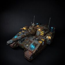 warhammer 40k Horus Heresy Iron Warriors  Converted Shadowsword Pro Painted