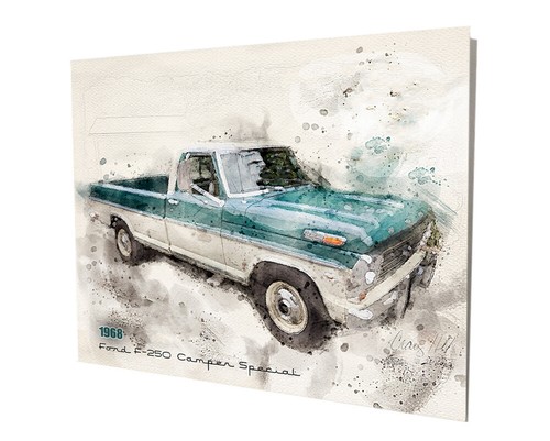 1968 ford 250 camper special - 1968,