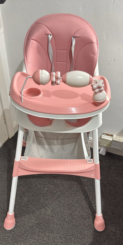 Pink white baby high - pink,