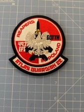 USAF PATCH 493 FIGHTER SQN LAKENHEATH US AIR FORCE SQUADRON PATCH