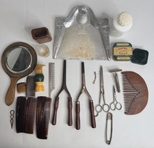 Vintage Barber Tool Lot Combs