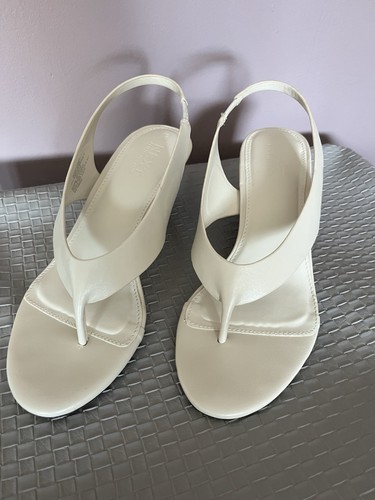 Toe post sling back - post, wedges