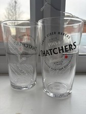 Thatchers Cider Pint Glasses