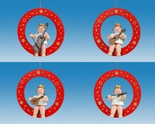 Tree Trunk Angel IN Red Ring