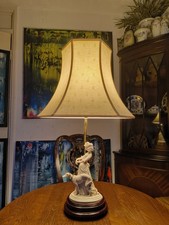 Rare Capodimonte Table Lamp by