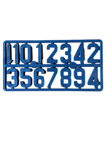 Hive numbers nicot grey - numbers,