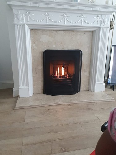 Black fire guard freestanding - black,