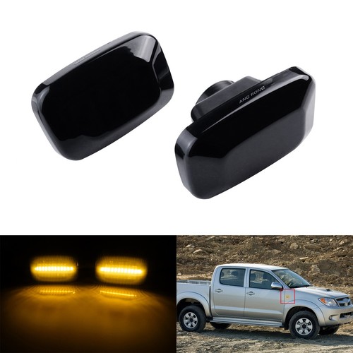Black smoked lens led side - smoked,