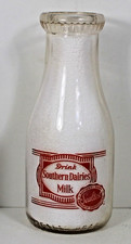 VINTAGE PINT MILK  BOTTLE -