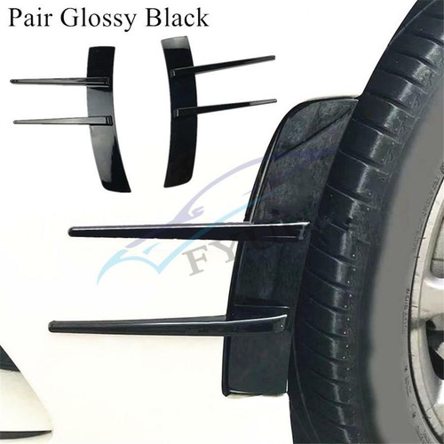 Pcs glossy black abs car - black,