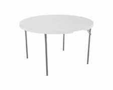 Round Fold-In-Half Table