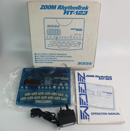 Zoom rhythmtrak 123 rt123 - zoom,