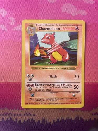 Pokemon card charmeleon - pokemon,