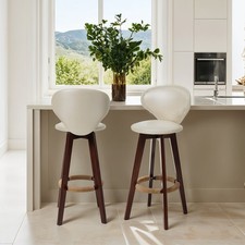 2pc Leather Breakfast Bar