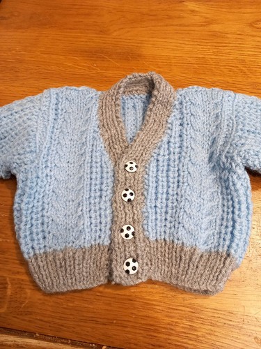 Hand knitted baby boy girl - baby, boy/girl