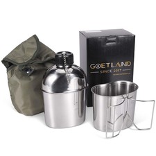 Portable 1.06QT Steel Canteen