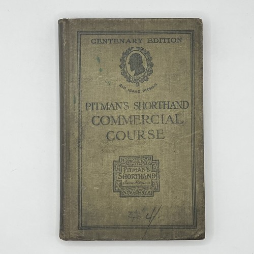 Pitman shorthand commercial - pitman's,