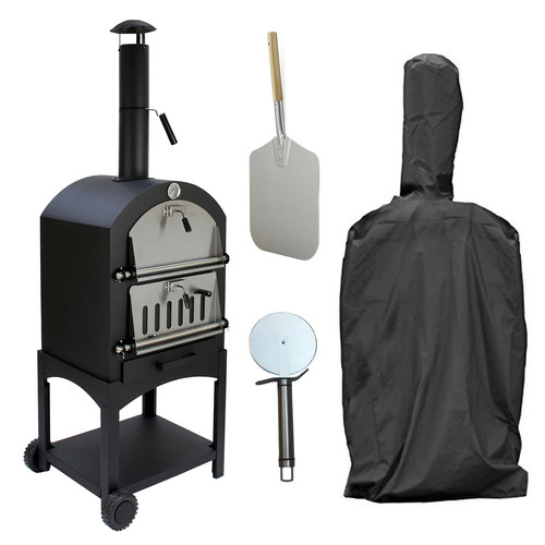 Outdoor pizza oven charcoal - pizza,