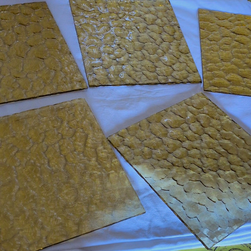 Textured vintage amber french - textured,