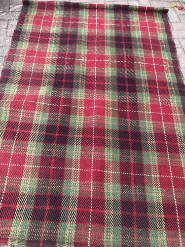 Laura ashley tartan plaid rug - tartan,
