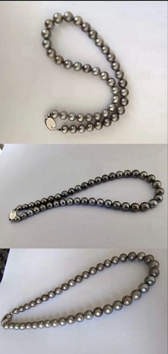 Tahitian pearl necklace - pearl,