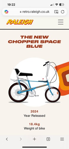 Raleigh chopper space - chopper, mk