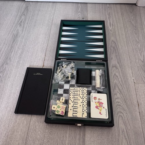 Vintage backgammon chess - vintage,