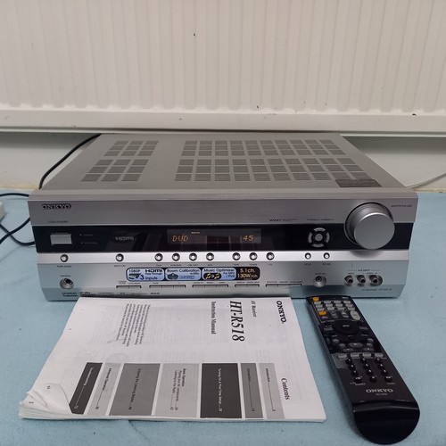 Silver receiver onkyo - receiver,
