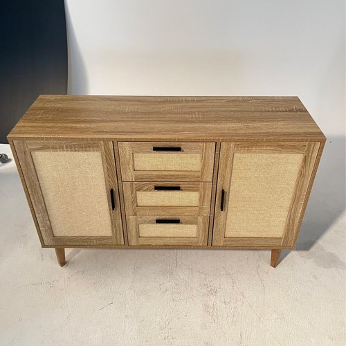 Rattan sideboard cabinet - rattan,