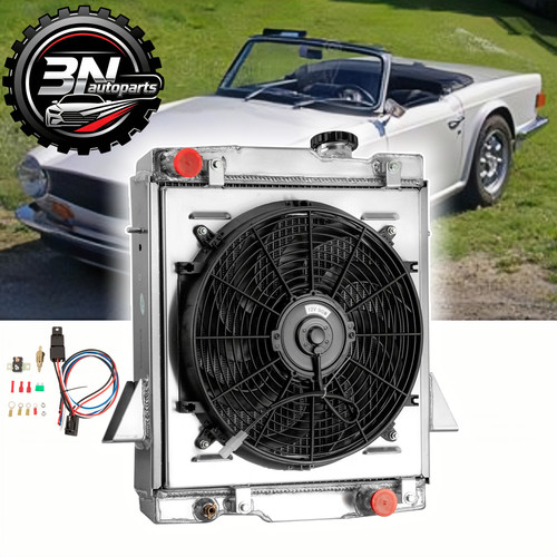 Row radiator shroud - shroud, fan