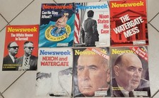 7 Lot Newsweek Magazines 1973