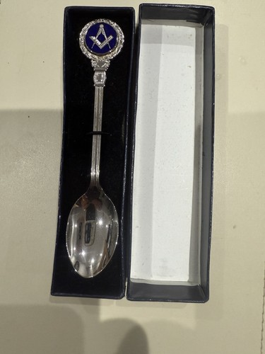 Masonic souvenir spoon silver - spoon,
