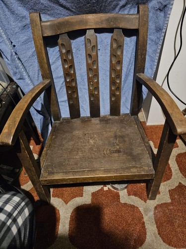 Antique arts crafts oak - arts,