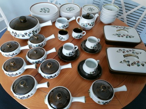 Denby shamrock stoneware - denby,