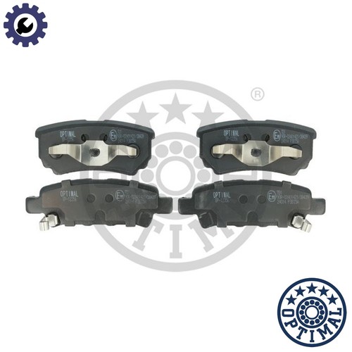 Brake pad set disc - brake,