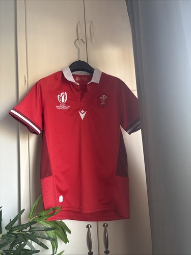 Wales macron rugby top size - rugby,